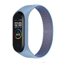 Load image into Gallery viewer, Nylon loop for xiaomi mi band 4 3 strap Sport Bracelet smartwatch Belt pulsera correa xiaomi strap Wristband for Miband 6 5 band
