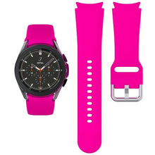 Load image into Gallery viewer, 20mm watch Band For Samsung Galaxy Watch 4 classic 46mm 42mm smartwatch Silicone Sports Bracelet Galaxy Watch 4 44mm 40mm Strap
