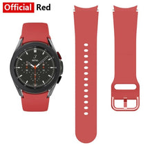 Load image into Gallery viewer, 20mm watch Band For Samsung Galaxy Watch 4 classic 46mm 42mm smartwatch Silicone Sports Bracelet Galaxy Watch 4 44mm 40mm Strap
