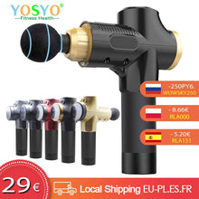 Load image into Gallery viewer, Professional Fascial Massage Gun Sport Relaxation Fitness EMS Muscle Stimulator Handheld Massager
