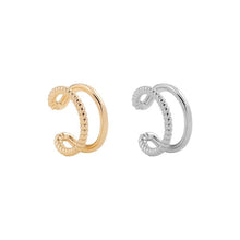 Load image into Gallery viewer, Punk Rock Gold Color Clip Earrings No Piercing Trendy Link Chain Earcuffs Statement Cartilage Earrings for Women Party Jewelry
