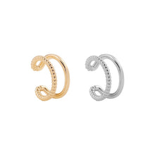 Load image into Gallery viewer, Punk Rock Gold Color Clip Earrings No Piercing Trendy Link Chain Earcuffs Statement Cartilage Earrings for Women Party Jewelry
