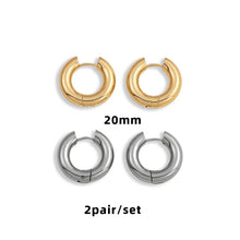 Load image into Gallery viewer, Punk Rock Gold Color Clip Earrings No Piercing Trendy Link Chain Earcuffs Statement Cartilage Earrings for Women Party Jewelry
