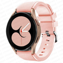 Load image into Gallery viewer, 20mm 22mm Band for Samsung Galaxy Watch 4/Classic/3/46mm/42mm/active 2 Gear s3 /S2 silicone bracelet Huawei GT/2/GT2 Pro strap
