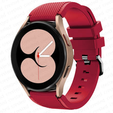 Load image into Gallery viewer, 20mm 22mm Band for Samsung Galaxy Watch 4/Classic/3/46mm/42mm/active 2 Gear s3 /S2 silicone bracelet Huawei GT/2/GT2 Pro strap
