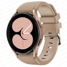Load image into Gallery viewer, 20mm 22mm Band for Samsung Galaxy Watch 4/Classic/3/46mm/42mm/active 2 Gear s3 /S2 silicone bracelet Huawei GT/2/GT2 Pro strap
