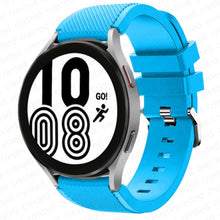 Load image into Gallery viewer, 20mm 22mm Band for Samsung Galaxy Watch 4/Classic/3/46mm/42mm/active 2 Gear s3 /S2 silicone bracelet Huawei GT/2/GT2 Pro strap
