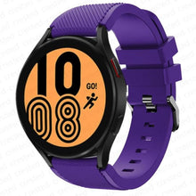 Load image into Gallery viewer, 20mm 22mm Band for Samsung Galaxy Watch 4/Classic/3/46mm/42mm/active 2 Gear s3 /S2 silicone bracelet Huawei GT/2/GT2 Pro strap
