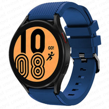 Load image into Gallery viewer, 20mm 22mm Band for Samsung Galaxy Watch 4/Classic/3/46mm/42mm/active 2 Gear s3 /S2 silicone bracelet Huawei GT/2/GT2 Pro strap

