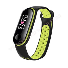 Load image into Gallery viewer, Fashion Sports Watch For Kids Children Waterproof Led Digital Watch Ultra-light Silicone Strap Teen Boys Girls WristWatch Unisex
