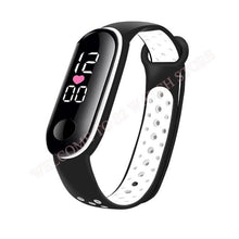 Load image into Gallery viewer, Fashion Sports Watch For Kids Children Waterproof Led Digital Watch Ultra-light Silicone Strap Teen Boys Girls WristWatch Unisex
