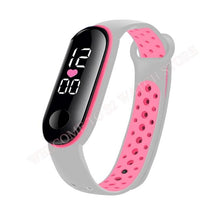 Load image into Gallery viewer, Fashion Sports Watch For Kids Children Waterproof Led Digital Watch Ultra-light Silicone Strap Teen Boys Girls WristWatch Unisex
