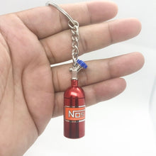 Load image into Gallery viewer, Creative gift car metal keychain turbo gear hub pendant brake disc shock absorber Pendant
