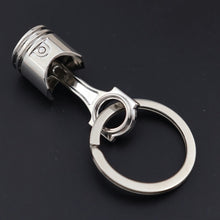 Load image into Gallery viewer, Creative gift car metal keychain turbo gear hub pendant brake disc shock absorber Pendant
