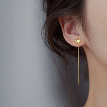 Load image into Gallery viewer, Long Tassel Butterfly Drop Earrings Silver Color 2020 Fashion Hanging Women Earrings Summer Jewelry Girls Party Gift
