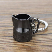 Load image into Gallery viewer, Creative gift car metal keychain turbo gear hub pendant brake disc shock absorber Pendant
