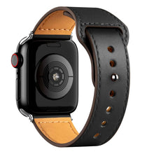 Load image into Gallery viewer, Leather strap For Apple watch band 44mm 40mm 42mm 38mm 44 mm Smartwatch Accessories wristband bracelet iWatch 3 4 5 SE 6 7
