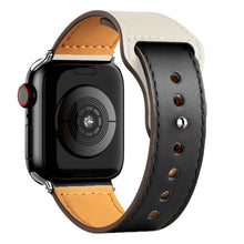 Load image into Gallery viewer, Leather strap For Apple watch band 44mm 40mm 42mm 38mm 44 mm Smartwatch Accessories wristband bracelet iWatch 3 4 5 SE 6 7
