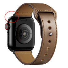 Load image into Gallery viewer, Leather strap For Apple watch band 44mm 40mm 42mm 38mm 44 mm Smartwatch Accessories wristband bracelet iWatch 3 4 5 SE 6 7
