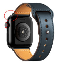 Load image into Gallery viewer, Leather strap For Apple watch band 44mm 40mm 42mm 38mm 44 mm Smartwatch Accessories wristband bracelet iWatch 3 4 5 SE 6 7
