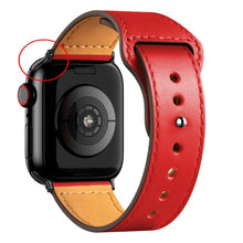 Load image into Gallery viewer, Leather strap For Apple watch band 44mm 40mm 42mm 38mm 44 mm Smartwatch Accessories wristband bracelet iWatch 3 4 5 SE 6 7
