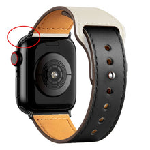 Load image into Gallery viewer, Leather strap For Apple watch band 44mm 40mm 42mm 38mm 44 mm Smartwatch Accessories wristband bracelet iWatch 3 4 5 SE 6 7
