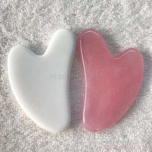 1 Pieces SPA Massage Beeswax Guasha Scraping Massage Scraper Face Massager Acupuncture Gua Sha Board