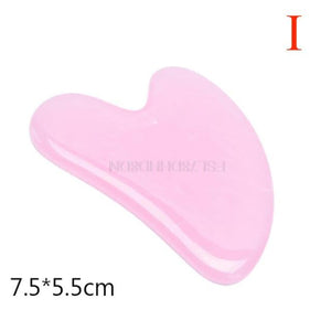 1 Pieces SPA Massage Beeswax Guasha Scraping Massage Scraper Face Massager Acupuncture Gua Sha Board