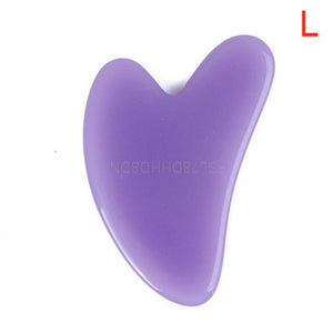 1 Pieces SPA Massage Beeswax Guasha Scraping Massage Scraper Face Massager Acupuncture Gua Sha Board