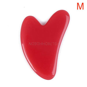 1 Pieces SPA Massage Beeswax Guasha Scraping Massage Scraper Face Massager Acupuncture Gua Sha Board