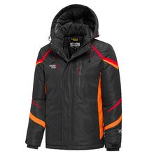 Load image into Gallery viewer, Men Winter New Outdoor Jet Ski Premium Snow Warm Parkas Jacket Coat Men Outwear Casual Hooded Waterproof Thick Fleece Parka Men

