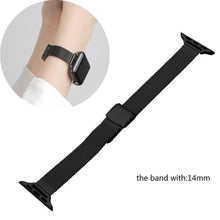 Load image into Gallery viewer, Strap For Apple Watch Series 6 7 Band SE 44mm 40mm iWatch 5 4 Milanese Strap For Applewatch 3 42mm 38mm Stainless Steel Bracelet
