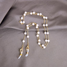 Load image into Gallery viewer, kissme Sunglasses Masking Chains For Women Multiple Acrylic Pearl Crystal Eyeglasses Chains 2021 New Fashion Jewelry Wholesale
