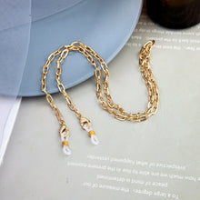 Load image into Gallery viewer, kissme Sunglasses Masking Chains For Women Multiple Acrylic Pearl Crystal Eyeglasses Chains 2021 New Fashion Jewelry Wholesale
