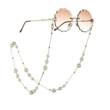 Load image into Gallery viewer, kissme Sunglasses Masking Chains For Women Multiple Acrylic Pearl Crystal Eyeglasses Chains 2021 New Fashion Jewelry Wholesale
