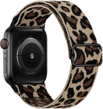 Load image into Gallery viewer, Scrunchie Strap for Apple watch band 44mm 40mm 45mm 41mm 38mm 42mm Elastic Nylon solo Loop bracelet iWatch series 3 4 5 6 se 7
