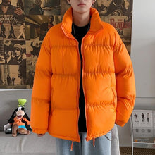 Load image into Gallery viewer, 2021 Winter Coat Men's Warm Parkas Streetwear Cotton Coats Slim Male Jackets Windproof Padded Coat Mens Clothing Dropshipping
