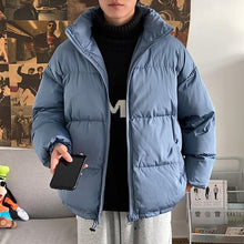 Load image into Gallery viewer, 2021 Winter Coat Men's Warm Parkas Streetwear Cotton Coats Slim Male Jackets Windproof Padded Coat Mens Clothing Dropshipping
