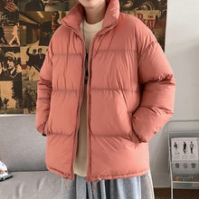 Load image into Gallery viewer, 2021 Winter Coat Men's Warm Parkas Streetwear Cotton Coats Slim Male Jackets Windproof Padded Coat Mens Clothing Dropshipping
