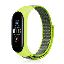 Load image into Gallery viewer, Bracelet for mi band 6 5 Strap Nylon Sport loop watch Belt pulsera correa Miband strap Wristband for xiaomi Mi band 4 3 Bracelet
