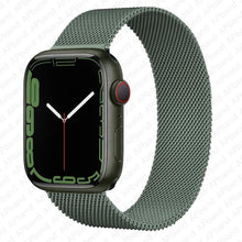 Load image into Gallery viewer, Strap For Apple watch band 44mm 40mm 38mm 42mm metal Magnetic Loop correa Accessories bracelet iWatch serie 4 3 SE 6 7 45mm 41mm
