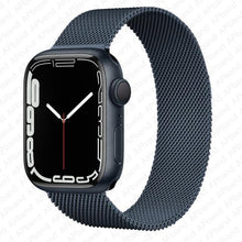 Load image into Gallery viewer, Strap For Apple watch band 44mm 40mm 38mm 42mm metal Magnetic Loop correa Accessories bracelet iWatch serie 4 3 SE 6 7 45mm 41mm
