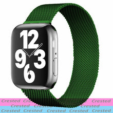 Load image into Gallery viewer, Strap For Apple watch band 44mm 40mm 38mm 42mm metal Magnetic Loop correa Accessories bracelet iWatch serie 4 3 SE 6 7 45mm 41mm
