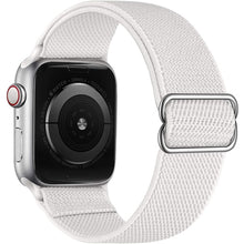 Load image into Gallery viewer, Elastic Nylon Solo Loop Strap For Apple Watch Band 44mm 40mm 45mm 41mm 42mm 38mm Adjustable Bracelet iWatch Series 7 6 SE 5 4 3
