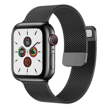 Load image into Gallery viewer, Strap For Apple watch Band 44mm 40mm 38mm 42mm Accessories Magnetic Loop smartwatch bracelet iWatch serie 3 4 5 6 se 7 45mm 41mm
