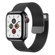 Load image into Gallery viewer, Strap For Apple watch Band 44mm 40mm 38mm 42mm Accessories Magnetic Loop smartwatch bracelet iWatch serie 3 4 5 6 se 7 45mm 41mm
