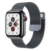 Load image into Gallery viewer, Strap For Apple watch Band 44mm 40mm 38mm 42mm Accessories Magnetic Loop smartwatch bracelet iWatch serie 3 4 5 6 se 7 45mm 41mm
