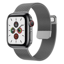 Load image into Gallery viewer, Strap For Apple watch Band 44mm 40mm 38mm 42mm Accessories Magnetic Loop smartwatch bracelet iWatch serie 3 4 5 6 se 7 45mm 41mm
