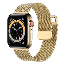 Load image into Gallery viewer, Strap For Apple watch Band 44mm 40mm 38mm 42mm Accessories Magnetic Loop smartwatch bracelet iWatch serie 3 4 5 6 se 7 45mm 41mm
