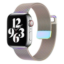 Load image into Gallery viewer, Strap For Apple watch Band 44mm 40mm 38mm 42mm Accessories Magnetic Loop smartwatch bracelet iWatch serie 3 4 5 6 se 7 45mm 41mm
